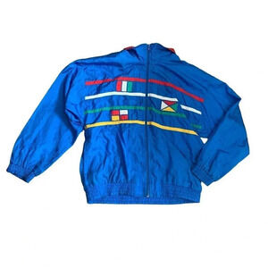 Vintage Westbound Sport Multicolored Lined Tracksuit Womens Size Med Retro‎ 80s